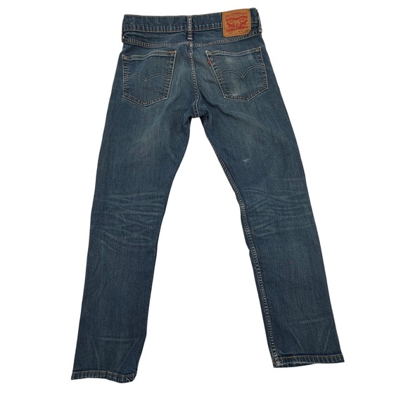 Levi Strauss Co 502 Jeans Mens Blue Denim Regular Fit Straight Leg Pants W31 L32 - Picture 5 of 8